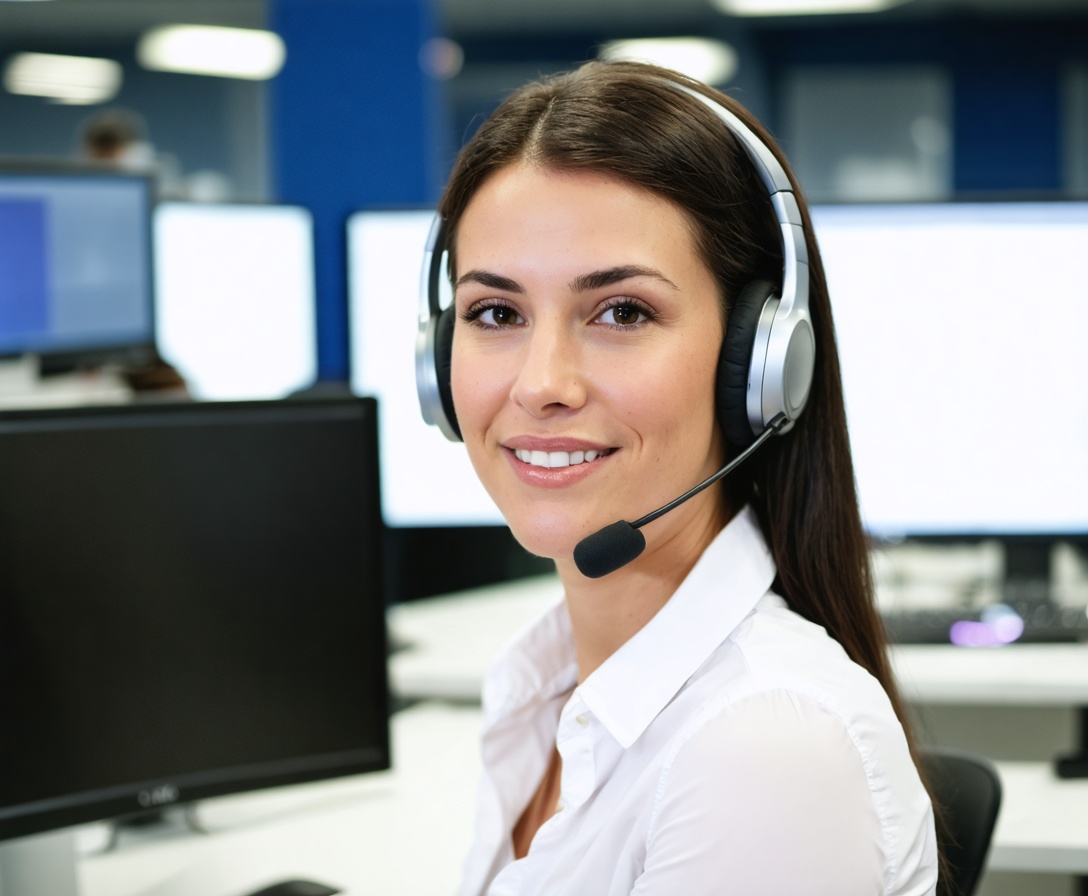 Mitarbeiterin des AI Skills Lab Beratungsteams bei der Arbeit